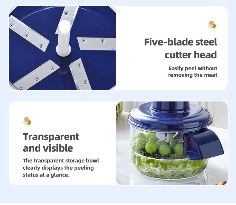PeelPro Automatic Electric Peeler – Effortless Perfection in Every Peel