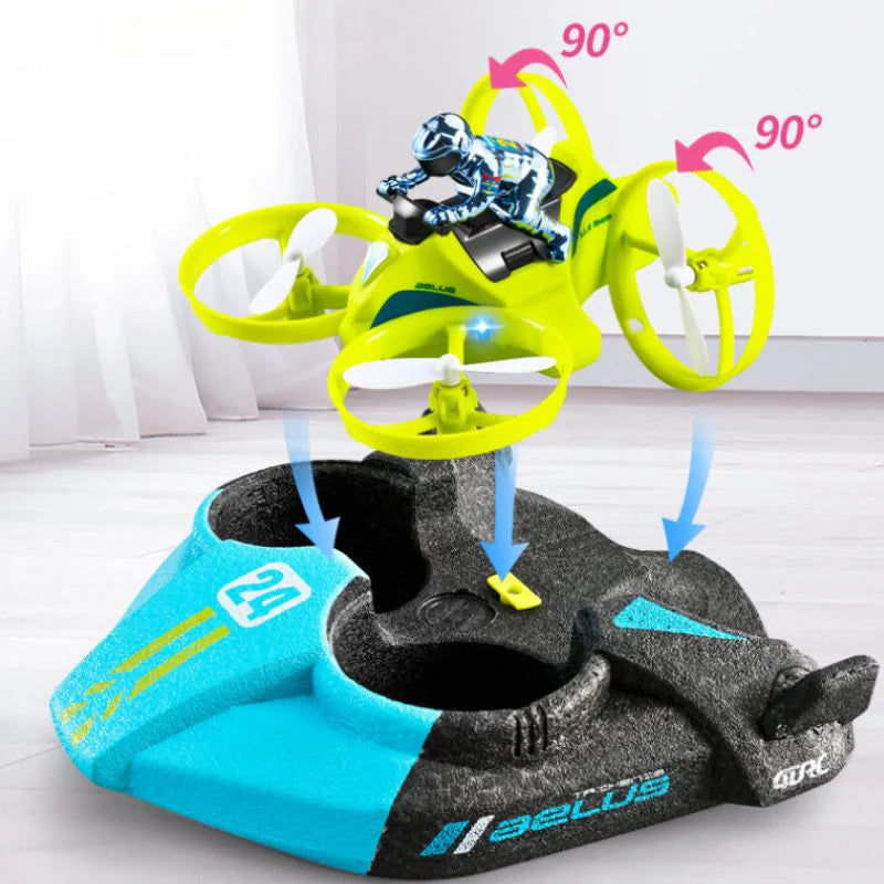 SkyRover 3-in-1 Transforming Drone – Fly, Drive & Sail.