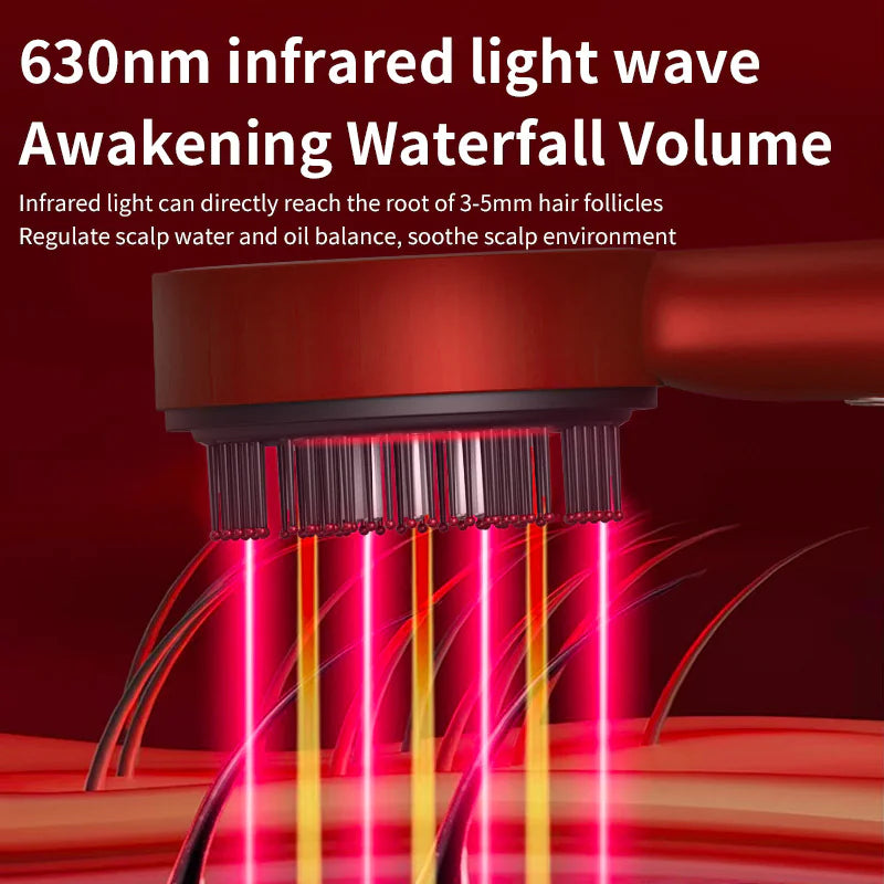 ScalpPro 3-in-1 Electric Smart Massager(with Red-Light Therapy)-Boost Hair Growth & Relieve Stress