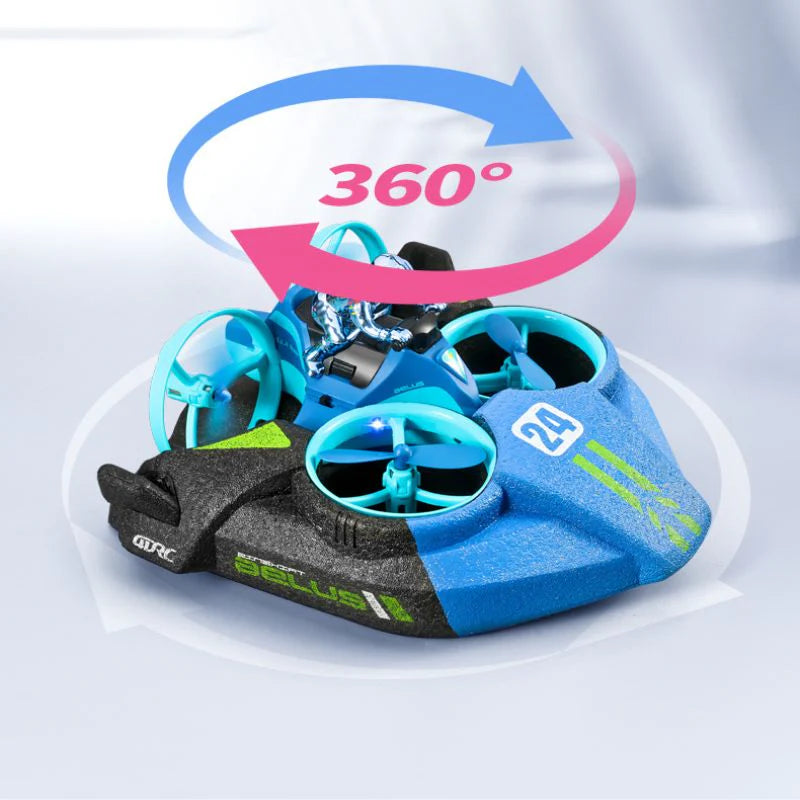 SkyRover 3-in-1 Transforming Drone – Fly, Drive & Sail.