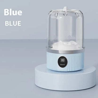 Cordless Ultrasonic Delicates Washer - 4000mAh Rechargeable Mini Washer