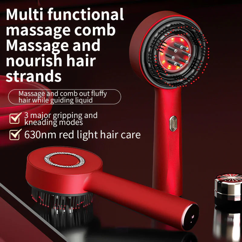 ScalpPro 3-in-1 Electric Smart Massager(with Red-Light Therapy)-Boost Hair Growth & Relieve Stress