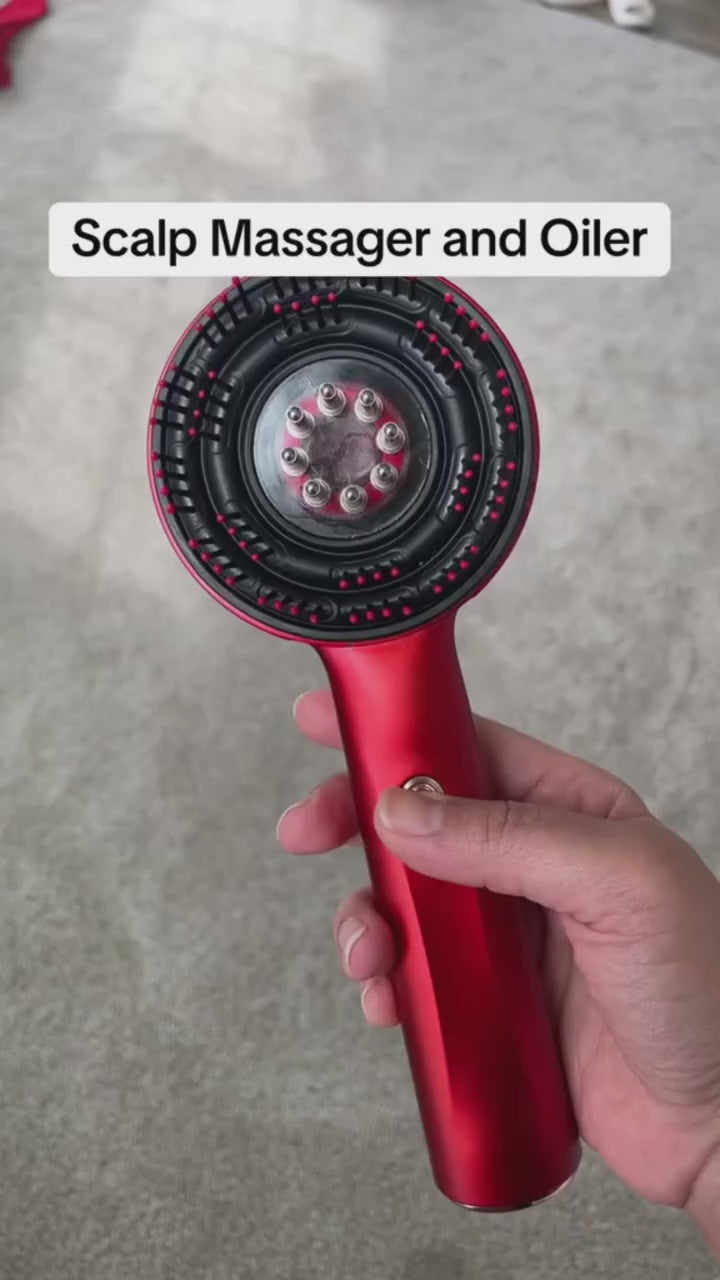 ScalpPro 3-in-1 Electric Smart Massager(with Red-Light Therapy)-Boost Hair Growth & Relieve Stress