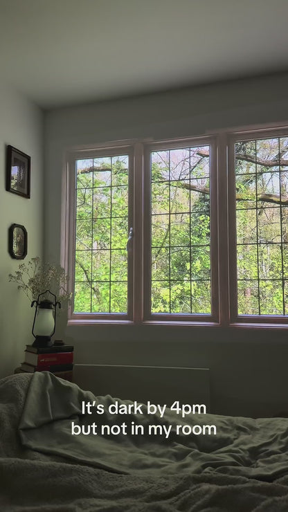 GlowBeam Portable Projector - Home Theater Projector for Movies & Games